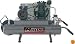 Maxus EX8007 15 Amp 2 Horsepower 8 Gallon Oiled Wheeled Twin Pontoon Compressor
