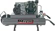 Maxus EX8007 15 Amp 2 Horsepower 8 Gallon Oiled Wheeled Twin Pontoon Compressor