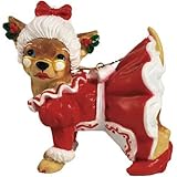 UPC 748787137648 product image for 2.75 Inch Tan Chihuahua As Mrs. Claus Christmas Tree Ornament | upcitemdb.com