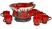 Kitchen & Housewares : Tracy Porter Winter Punch Bowl with Ladle and six cups
