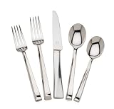 Mikasa Dimension Stainless Steel 5 Piece Flatware Placesetting, Service for 1
