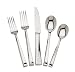 Mikasa Dimension Stainless Steel 5 Piece Flatware Placesetting, Service for 1