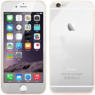 iPhone 6 Screen Protector, Front+Back [3D Touch Compatible] wintekxu® Color Plating Mirror Tempered Glass Screen Protector for iPhone 6/6s (silver)