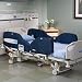 Posey Seizure Side Rail Pads, Description: Fits Hill-Rom® Versacare® Med/Surg Beds, No. of Pads: 4Posey Seizure Pads are form fitted to fit snuggly over the existing bed side rails with a 1'' layer of medium density foam to help safeguard against accidental patient injury. The outer shell is constructed from lightweight sheer nylon denier to prevent patient '' rub'' burns and allows unobstructed movement of the side rails to the lowered position. The nylon cover is backed with a urethane waterproof coating that easily wipes clean with liquid disinfectant. Open windows in upper section allow for easy access to controls on most bed models. Navy Blue. Wipes clean with liquid disinfectant. Navy Blue. Meets CA #117 flame retardancy standards.Product photo may not exactly match the product offered for sale. Please refer to the product description.