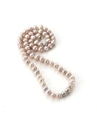 Freshwater Pearl Silver Necklace 18"