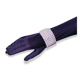 Rhinestone Bracelet Elastic Adult