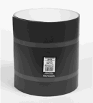 Amerimax Home #69114 14x50 WHT/BRN Trim Coil