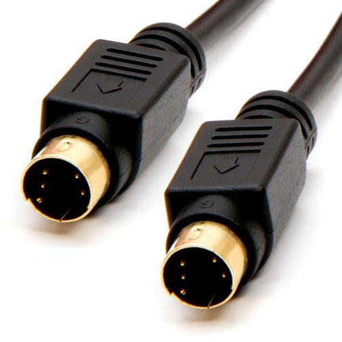 50 Foot S-Video Cable Gold Connectors