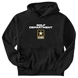 Sweatshirt Black  Deparment Us Army Golf  Sports