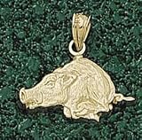 Anderson Jewelry Arkansas Razorbacks Gold Hog Charm
