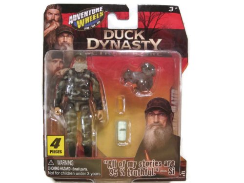 Adventure Wheels Duck Dynasty Figure Uncle Si