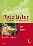 Produkt-Bild: Rote Listen gef&auml;hrdeter Tiere &Ouml;sterreichs. Kriechtiere, Lurche, Fische, Nachtfalter, Weichtiere