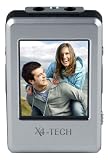 X4-Tech ClipStar 4 GB MP3-Player mit 1,8 Zoll LCD, Radio, integr. Akku