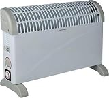 Homefront Convector Heater 2KW Homefront Adjustable Thermostat & 24 Hour Timer (Free Standing Or Wall Mounted)