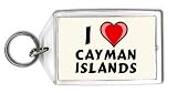 I Love Cayman Islands Keychain