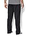 Under Armour Men's Fleece Open Bottom Team Pants - Black/White MD