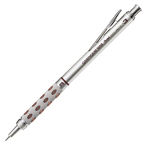 Pentel Graph Gear 1000 Automatic Drafting Pencil, 0.3mm, Brown Accents, 1 Pencil (PG1013E)