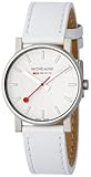 MONDAINE (モンディーン) 腕時計 日本限定スペシャルモデル メンズ サンレイ文字盤 ホワイトレザーストラップ A658.30300.16SBA