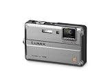 Panasonic Lumix DMC-FT 2 EG-S (14 Megapixel 4-fach opt. Zoom, 6,8 cm Display, Bildstabilisator, 10m wasserdicht) silber