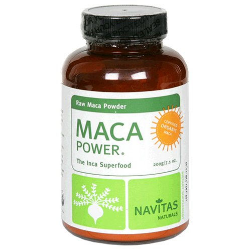 Navitas Naturals Organic Raw Maca Powder, Inca Superfood, 7.1-Ounce Jars (Pack of 2)