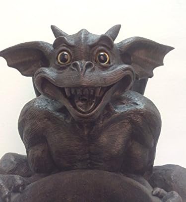 Homestyles Gargiggles #58905 Father Boris Large Gothic Gargoyle Outdoor Garden Fountain