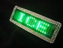 Belt - Green LED programmable belt buckle