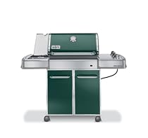 Weber 3757001 Genesis E-320 Propane Grill, Green