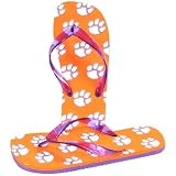 My Team Clemson Tigers Flip Flops