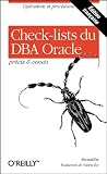 Check-lists du DBA Oracle