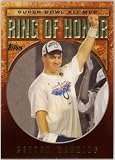 Peyton Manning - Indianapolis Colts 2007 Topps Football "Ring of Honor--Super Bowl XLI MVP" Insert Card #RH-41 Shipped in Protective Screw Down Holder.