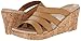 crocs Women's 200414 A-Leigh Leather Slide Sandal, Cocoa/Gold, 10 M US
