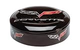 Corvette Garage Counter Stool with C6 Emblem