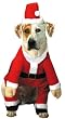 Santa Claws Christmas Holiday Dog Costume Size X-small