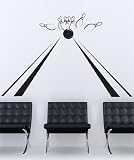 Vinyl Wall Decal Sticker Bowling Lane with Pins GFoster135B