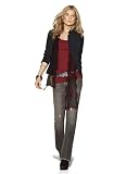 Newport News Jeanology Distressed Five Pocket Boot Cut Jeans