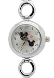 Renos - Montre Femme - Quartz - Acier inoxydable - Mickey Love - C?urs - Noir