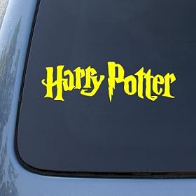 HARRY POTTER - Vinyl Decal Sticker #A1452 | Vinyl Color: Yellow