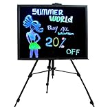 LED Car Display Sign LED Neon Signs LED Writing Menu Light up Glowing Message Board