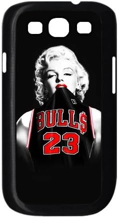 Case for Samsung Galaxy S3 Marilyn Monroe Chicago Bulls Michael Jordan Jersey Samsung S3 I9300 Case Cover at Luckyshopping Store