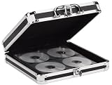 Vaultz Locking Media Binder, 128 CD Capacity with Key Lock (VZ01045-2)