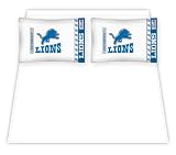 NFL Detroit Lions Micro Fiber Sheet Set Full