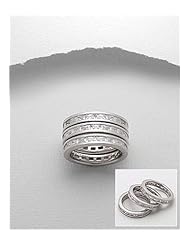 CZ Ring In 92.5 Sterling Silver
