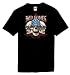 Search : Biker T-shirt Bad Bones 3 Skulls With Sunglasses