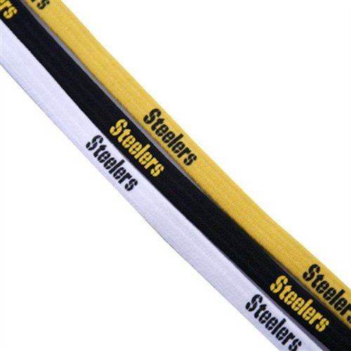 Pittsburgh Steelers 3 Pack Fan Tastic Elastic Headbands 41EEo6ihdNL Pittsburgh Steelers 3 Pack Fan Tastic Elastic Headbands