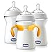 Chicco NaturalFit Tri-Pack Bottles, 6 Months Plus