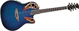 Ovation Celebrity Deluxe CC48 Acoustic-electric Guitar, Black