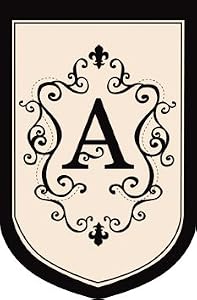 Monogram Estate Size Flag - A