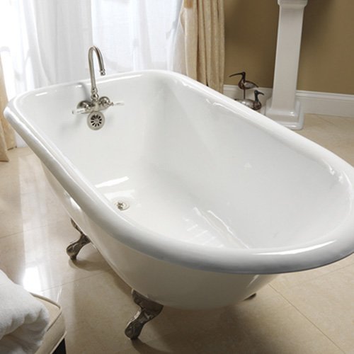 Barclay CTR60-WH-WH Cast Iron Soaking Tub