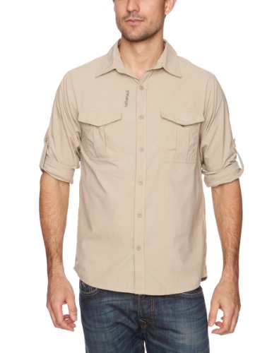 Lafuma Herren Funktionshemd MOSQUITO, beige gres, XXXL, LFV6639