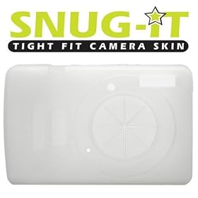 Delkin Snug-It, Silicone Digital Camera Skin for the Canon SD750 and Ixus 75, White, with Neck and... by Delkin